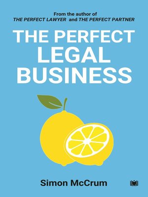 cover image of The Perfect Legal Business